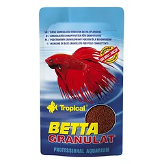 Tropical Betta Granulat granuliuotas maistas Betta žuvims 10 g