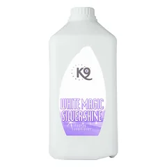 K9 White Magic Silver Shine Spray - daugiafunkcis kondicionierius arkliams, baltam ir sidabriniam kailiui - 2,7 l — 2 nuotrauka