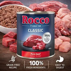 Rocco Classic drėgnas maistas šunims, ekonominė pakuotė 12 x 800 g — 2 nuotrauka