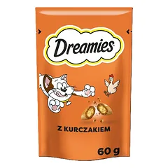 DREAMIES skanėstai katėms su vištiena 60 g