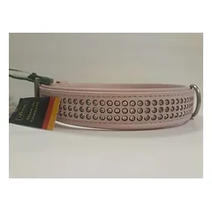 Hunter Leather collar Tiffany 65 pink