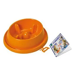Georplast Adagio lėto maitinimo plastmasinis dubenėlis šunims, 25,5x23x6,5 cm — 4 nuotrauka