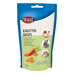 Trixie Morkų lašeliai triušiams ir smukliems graužikams, 75g