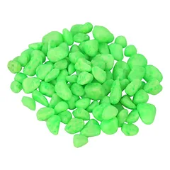 HapPet švytintys akmenukai žali 0,3cm 500g