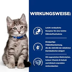 Hill's Prescription Diet i/d Digestive Care Kitten su vištiena, sausas maistas kačiukams, 3 - 4,9 kg — 5 nuotrauka