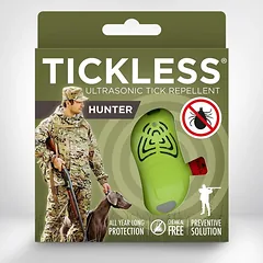 TickLess Hunter ultragarsinis pakabukas nuo erkių ir blusų, žalias