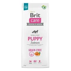 Brit Care GF Puppy su lašiša, sausas maistas šuniukams 12 kg parduotuvėje 1petshop.lt