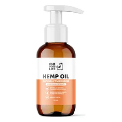 DOGSLIFE Hemp Oil raminantis aliejus su kanapėmis augintiniams 100 ml