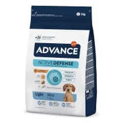 Advance Light Mini sausas pašaras mažų veislių šunims - Pet24