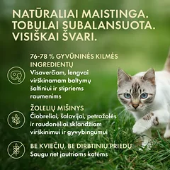 Visų veislių suaugusių kačių šlapių pašarų rinkinys, 4x85 g — 3 nuotrauka