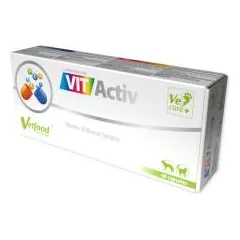 Vetfood VitActiv vitaminų ir mineralų rinkinys šunims ir katėms, 60 kapsulių
