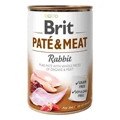 Brit Care Rabbit Pate Meat konservai šunims su triušiena 400g