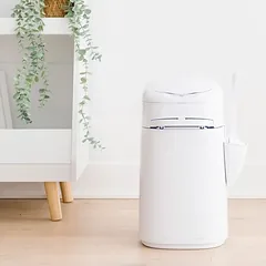LitterLocker® Genie Katzenstreu-Entsorgungseimer, weiß