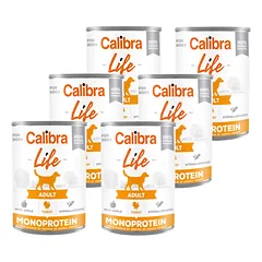 CALIBRA Dog Life Adult Turkey with apples 6x400g