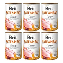BRIT PATÉ & MEAT – KALAKUTIENA 6x400 g