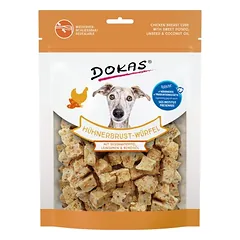 Dokas Hühnerbrust-Würfel mit Süßkartoffeln, Leinsamen, Kokos 150 g - 8