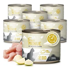 ReaVET konservai katėms su putpele, vištiena ir kriaušėmis – 200g