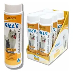Sausas pudra šampūnas 200 g (Gill's Dry Powder Shampoo)