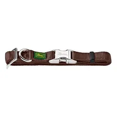 HUNTER Halsband Vario Basic Alu-Strong, braun
