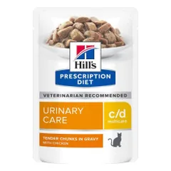 Hill's Prescription Diet Feline c/d guliašas su vištiena katėms