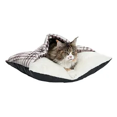 zooplus basics languotas minkštas guolis katėms, pagalvė, L 60 x B 50 x H 15 cm — 2 nuotrauka