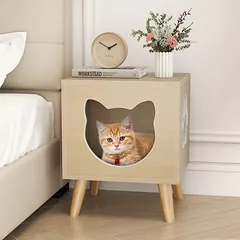 Katės kraiko dėžės uždangalas 45 x 40 x 54 cm — 3 nuotrauka