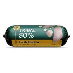 Šlapias maistas šunims su šviežia vištiena – Tribal Gourmet Sausage 80% Fresh Chicken nuotrauka