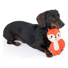 TIAKI žaislas šunims Squeaky Fuchs, L 19 x B 12 x H 4 cm — 3 nuotrauka