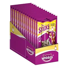 Whiskas Sticks skanėstai katėms 28 x 36 g — 3 nuotrauka