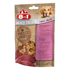 8IN1 Meaty Treats skanėstai su antiena 50 g