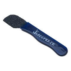 Groomer.dk Diamond Edition Peilis Trumpasis - platus peilis, padengtas šiurkščiu paviršiumi