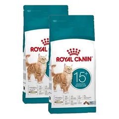ROYAL CANIN Ageing 15+ 2x4kg sauso ėdalo brandžioms vyresnėms nei 15 metų katėms