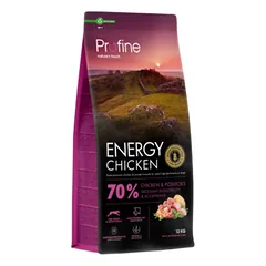 Profine Energy Chicken & Potatoes sausas maistas šunims su vištiena 12kg