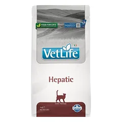 Farmina Vet Life Cat Hepatic, veterinarinis maistas katėms 2 kg parduotuvėje vetprekes.lt