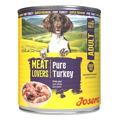 JOSERA Meat Lovers Pure Turkey 800 g kalakutų, drėgnas maistas šunims