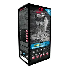 ALPHA SPIRIT WILD FISH drėgnas žuvies pašaras šunims 9kg