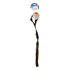 Duvo+ Hundespielzeug Tug 'n play Ball orange/grau