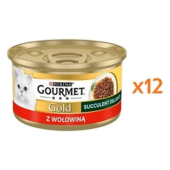 GOURMET Gold Adult Succulent Delights su jautiena 12x85g