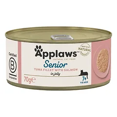 APPLAWS Cat Senior Tuna with Salmon tunas su lašiša senjorams 70g