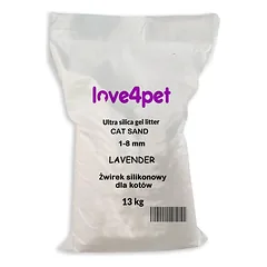 Silikoninis kačių kraikas Smėlis Lavender 13kg