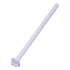 Plastikinė lakta paukčiams balta, 22 cm