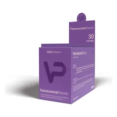 Pancreosomal Chronic Pašaro papildas šunims ir katėms, kuriems reikia papildomai kasos fermentų 30x3g