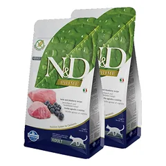 Farmina N&D Prime feline LAMB & BLUEBERRY ADULT 2x5kg