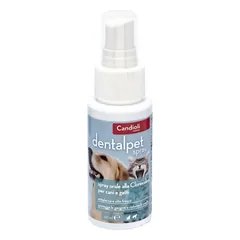 CANDIOLI DentalPet burnos purškalas su chlorheksidinu, šunims ir katėms, 50 ml