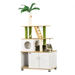 PawHut Katzenklo-Schrank