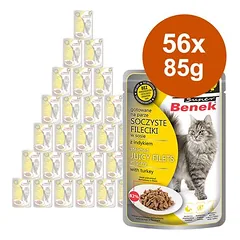 Sparpaket Super Benek Filets in Soße 56 x 85 g