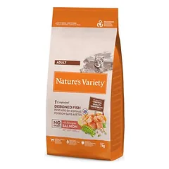 Nature's Variety No Grain Adult su Norvegijos lašiša, sausas maistas katėms, 5 - 9,9 kg — 2 nuotrauka