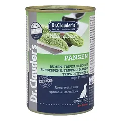 DR. CLAUDER’S drėgnas maistas šunims su jaučių prieskrandžiais 6x400g