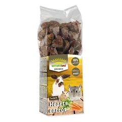 Nature Land Brunch begrūdis skanėstas graužikams su morkomis, 150 g nuotrauka