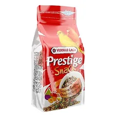 Versele-Laga Prestige Snack Canaries 125 g - skanėstas su sausainiais ir vaisiais kanarėlėms